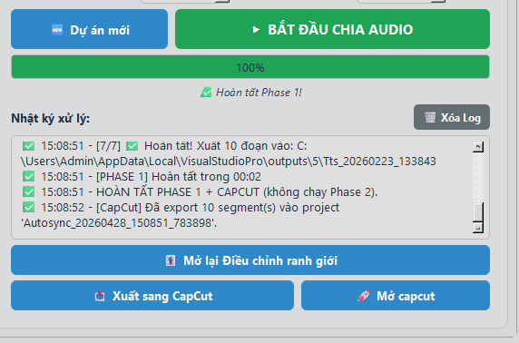 Quá trình xử lý đồng bộ
